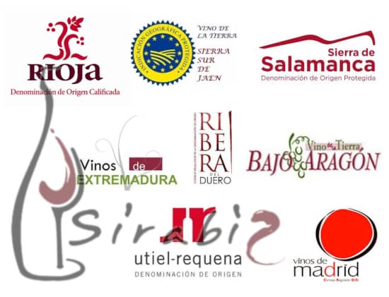 Mejores vinos tintos españoles, vinos españoles denominacion de origen, mejores marcas de vino tinto, rioja, ribera, sierra sur de Jaén, sierra de Salamanca, Vinos de Extremadura, Ribera del Duero, Vinos de la tierra bajo Aragón, vinos de madrid, Utiel Requena